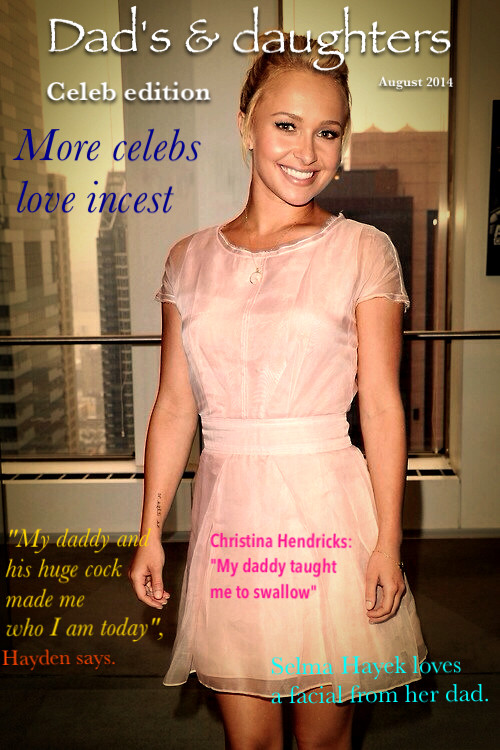 Even more celebrity incest fantasy caps — 18