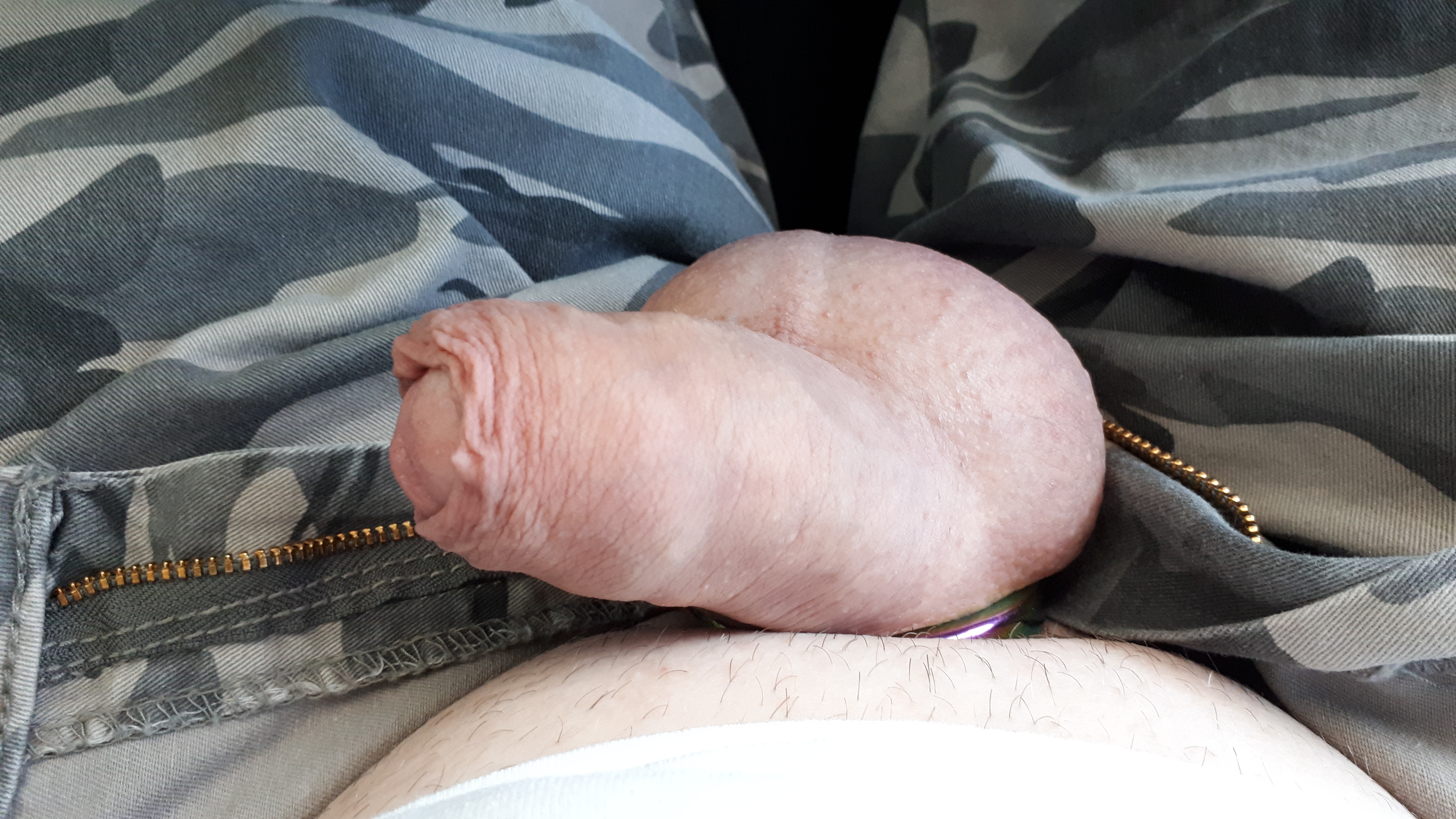 I just love showing my little uncut penis — 37