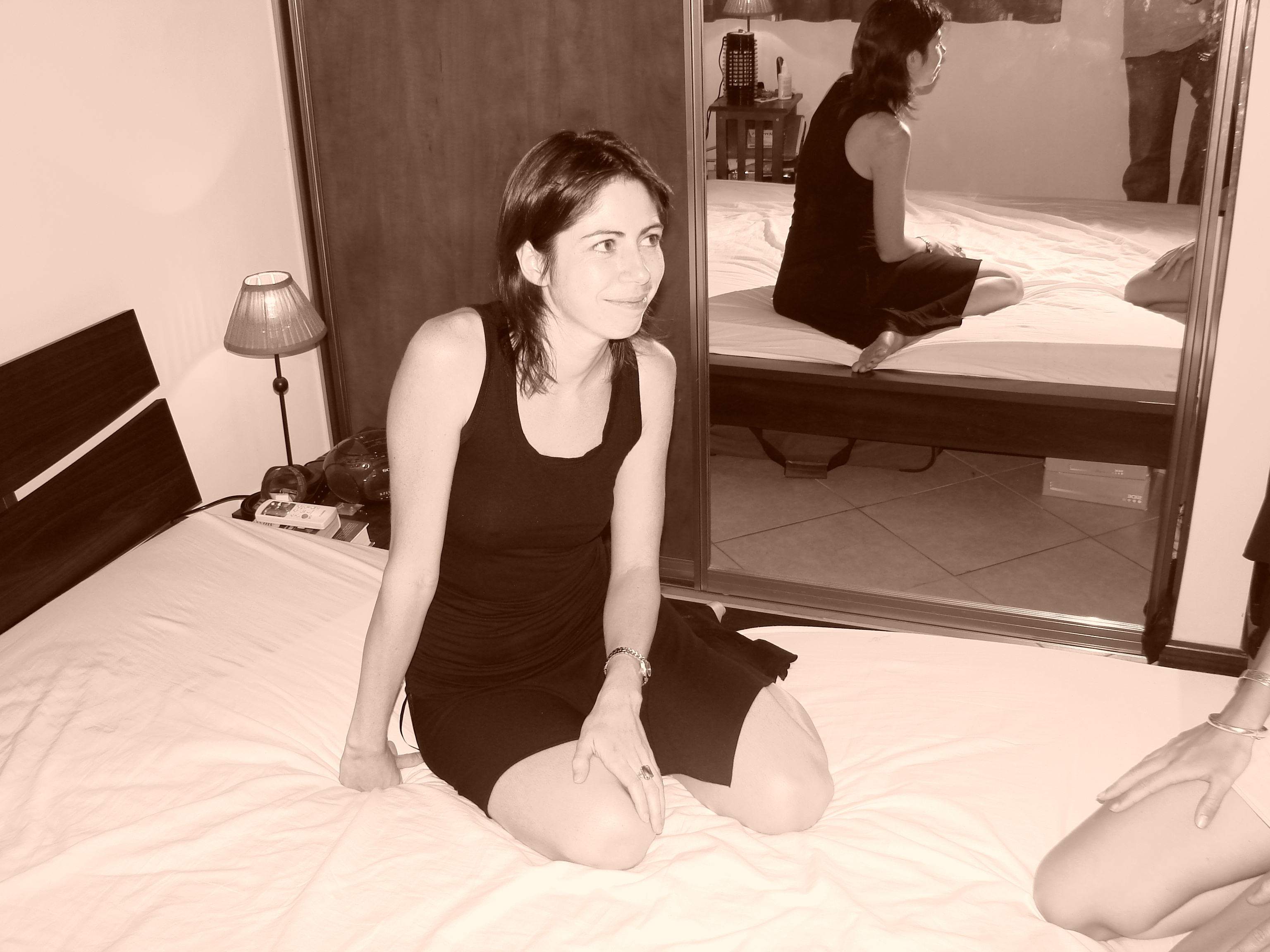 French wife swinger lesbian threesome part 1 — 59