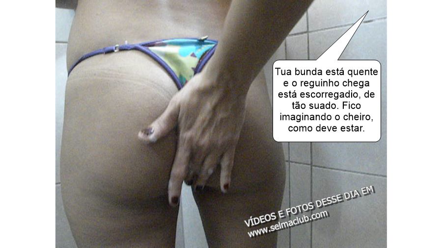 SHITTING IN DILDO FROM BRAZIL SELMA FART LESB — 11
