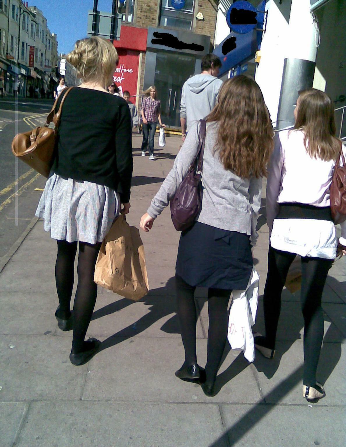Street/public pantyhose 02 — 15