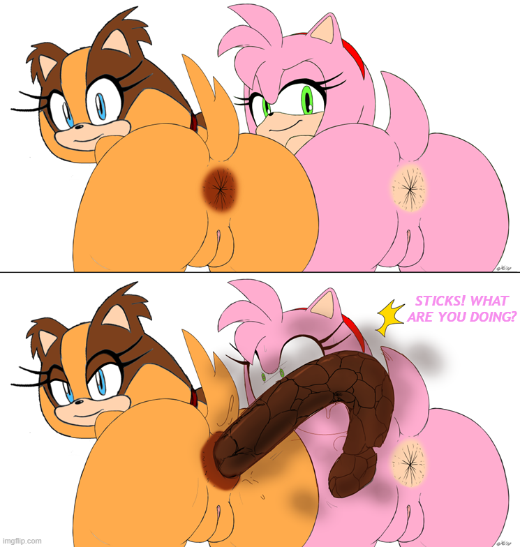 Sticks the Badger Farting and Pooping — 6