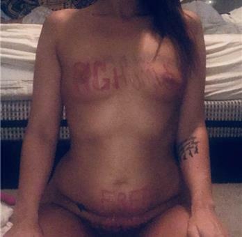 Flat chested ugly piss pig — 20