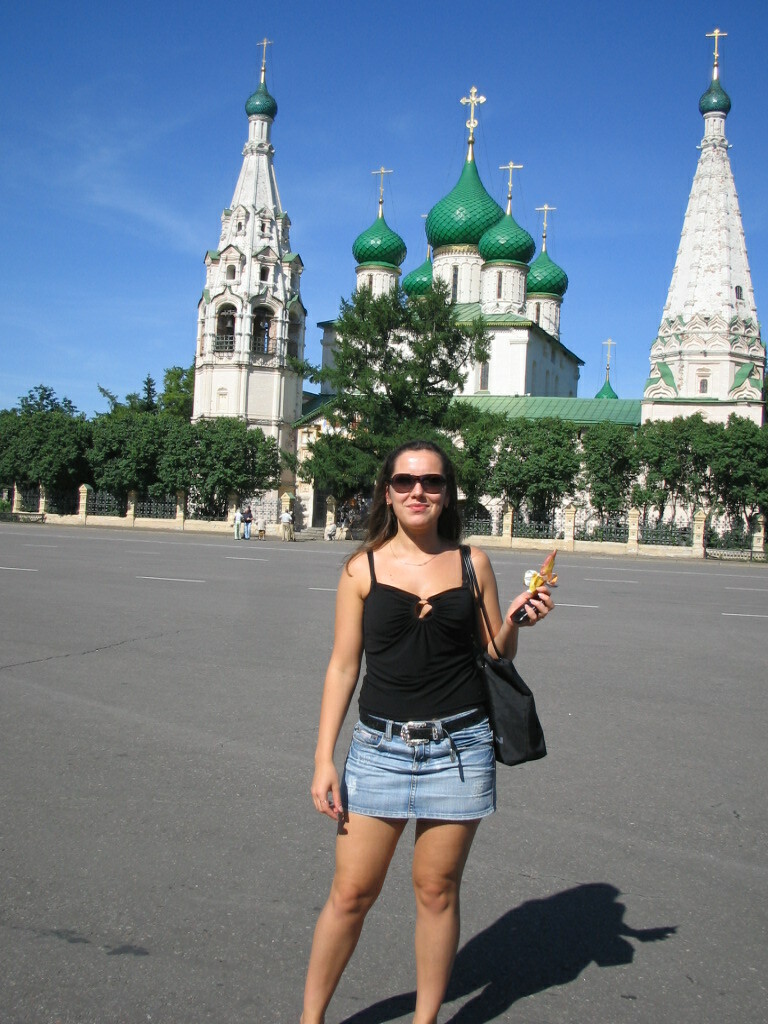 Russian couple having fun on vacation — 7