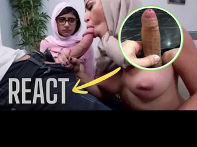 React: Mia Khalifa stepmom Juliana Vega fucks and sucks her boyfriends cock